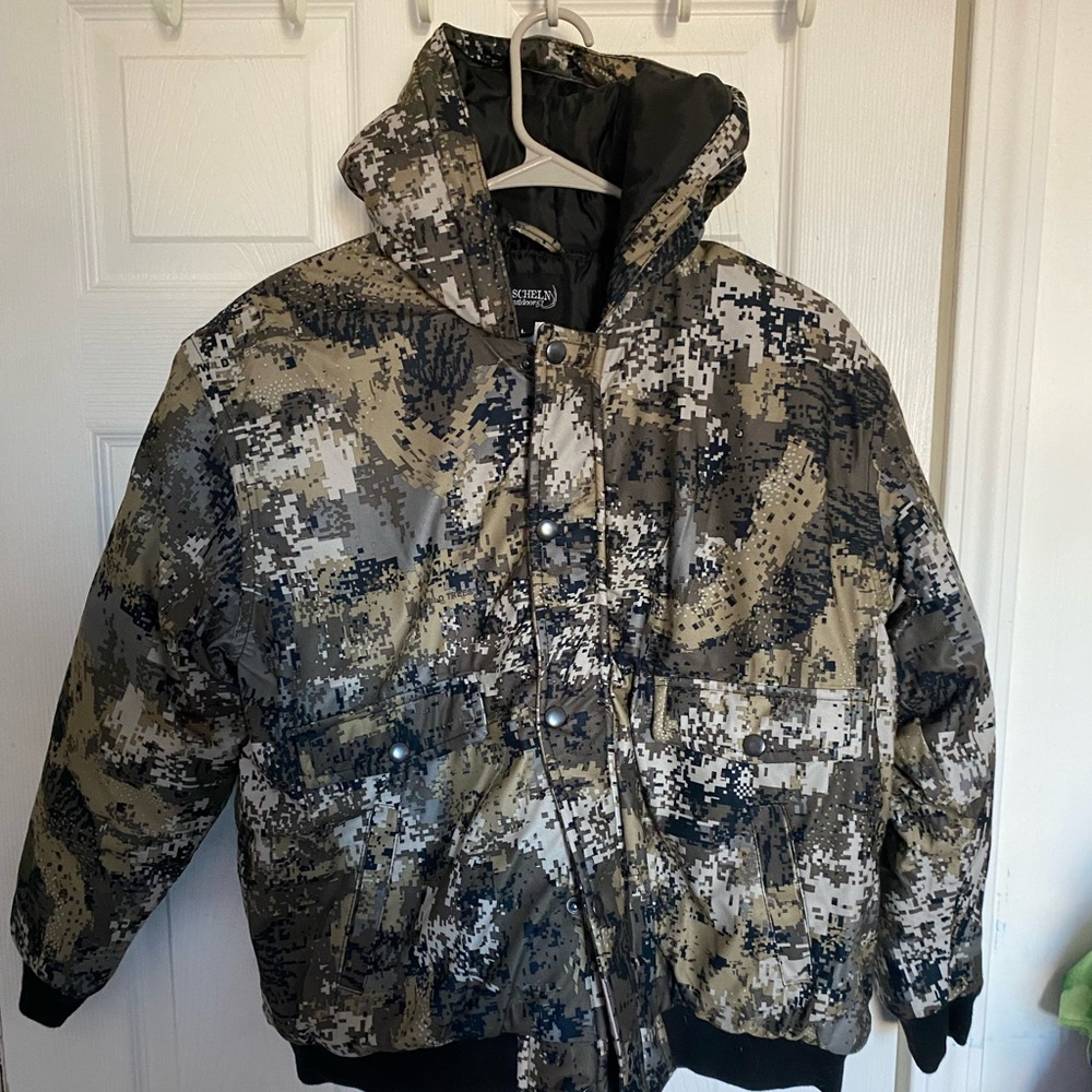 Youth Large Orscheln’s outdoor pixel Camo Jacket